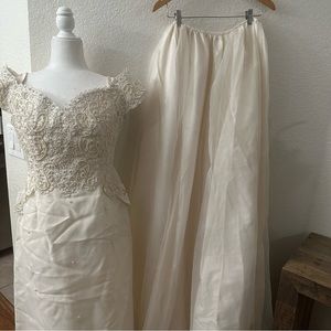 St. Pucchi Silk Wedding Dress